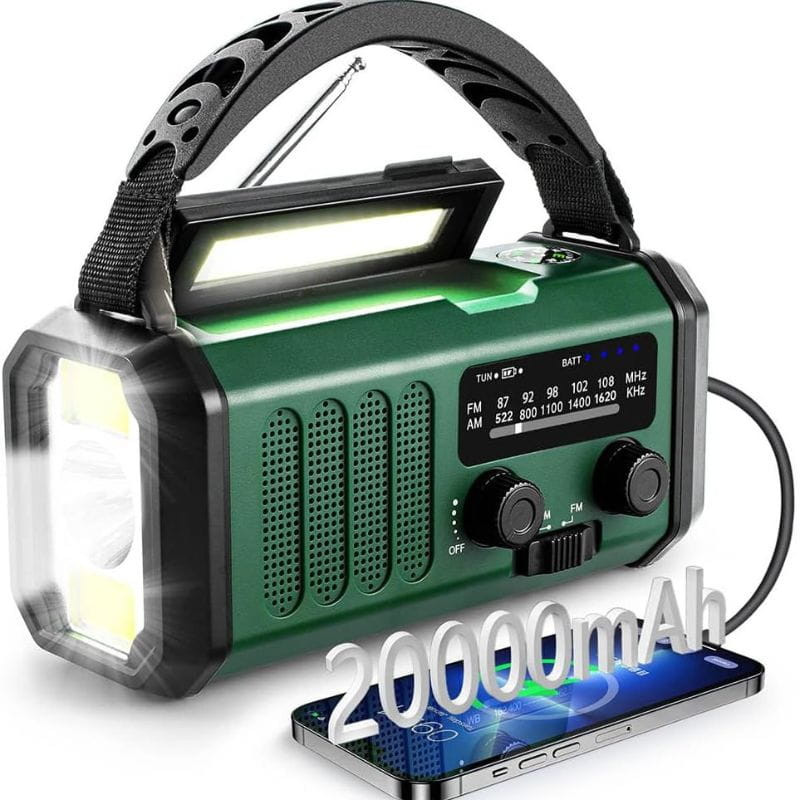 Radio de Emergencia Portátil 20000 mAh - Ítem