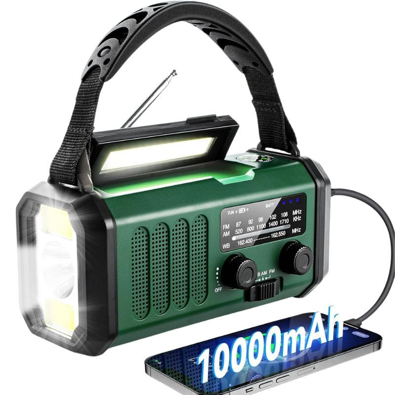 Radio de Emergencia Portátil 10000 mAh - Ítem