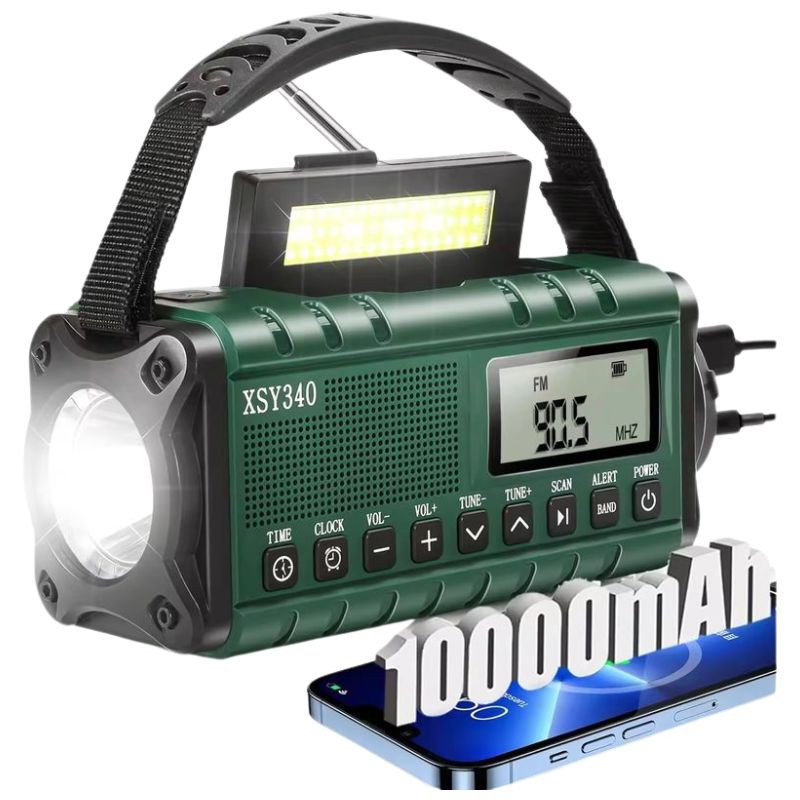 Radio de Emergencia Portátil 10000 mAh - Ítem