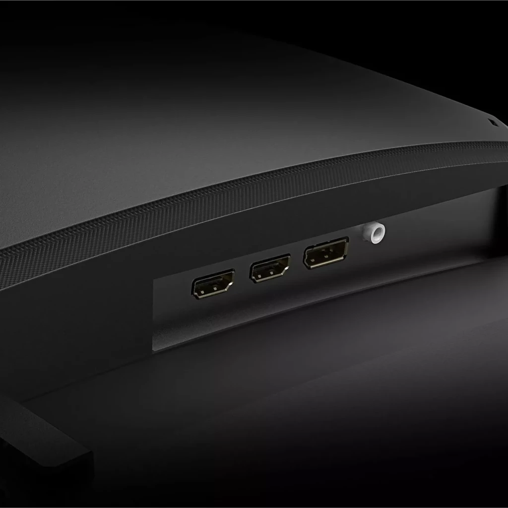 GIGABYTE GS32QCA 32 polegadas curvo QHD 2K com 180 Hz, 1 ms, 10 bits, 1500R e HDR Ready, painel LED preto com molduras finas e base robusta - Item5