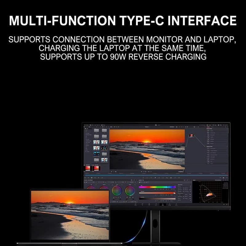 USB Type C de Xiaomi A27Ui 27 4K UHD IPS 6ms