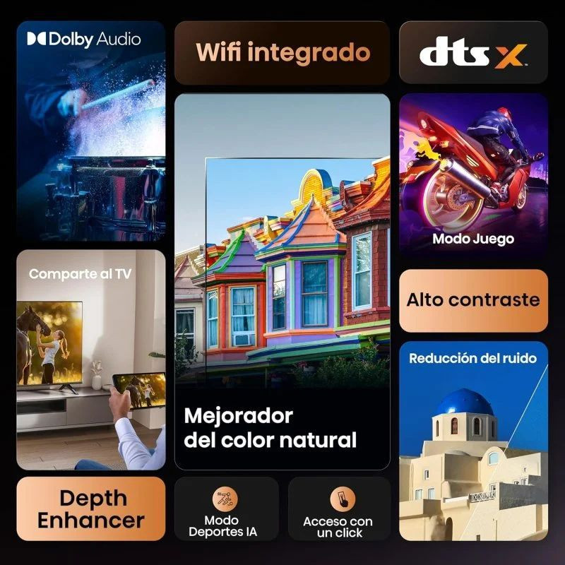 Hisense 32 32A4Q FullHD LED SmartTV WiFi - Item1