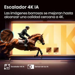 Escala 4K de Hisense 65A6Q Preto