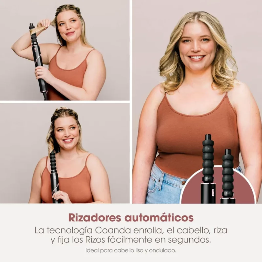 Shark HD426 FlexStyle 3-en-1 : sèche-cheveux et styler multi-styles 1400 W avec technologie Coanda - Ítem3