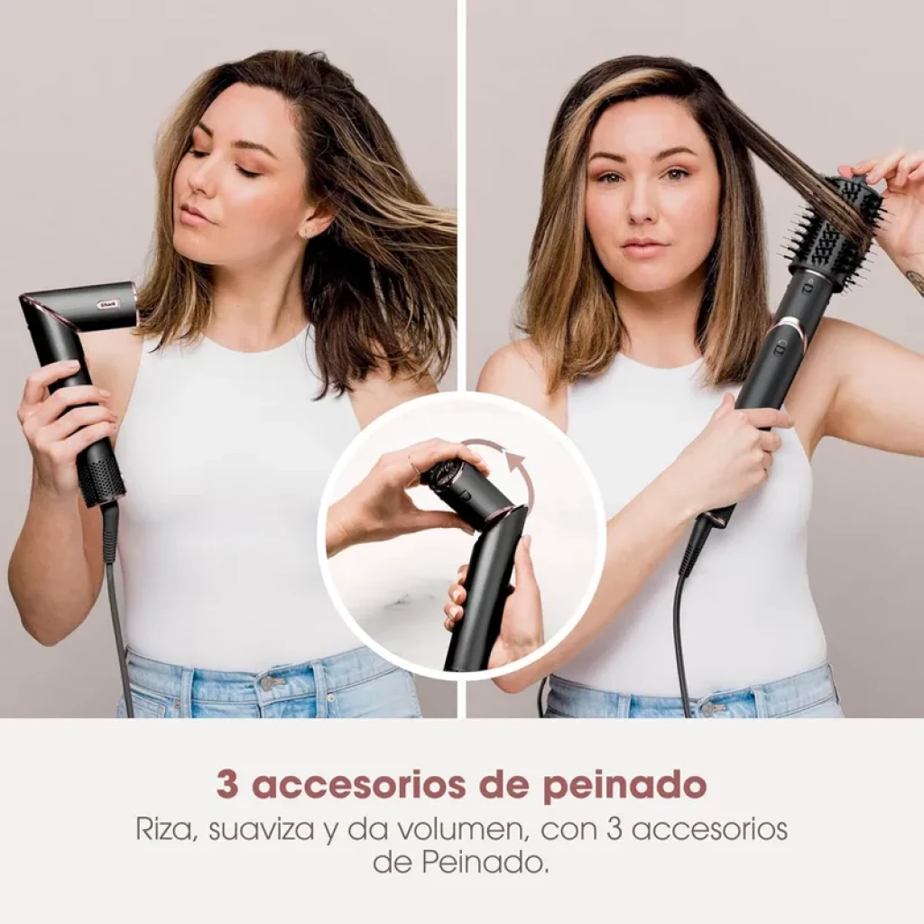 Shark HD426 FlexStyle 3-en-1 : sèche-cheveux et styler multi-styles 1400 W avec technologie Coanda - Ítem1