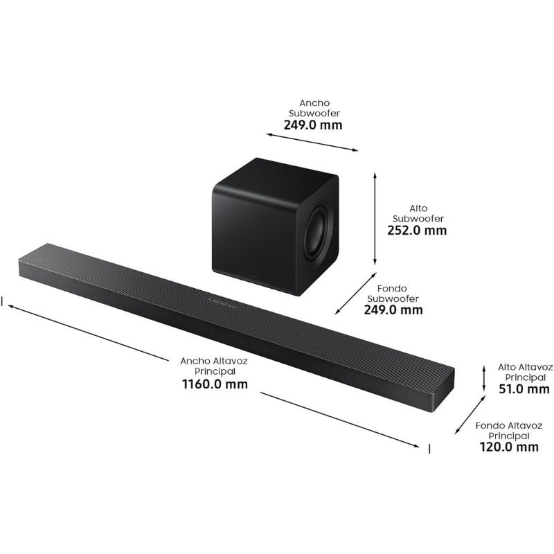 Samsung HW-QS700F Subwoofer Dolby Atmos - Item6