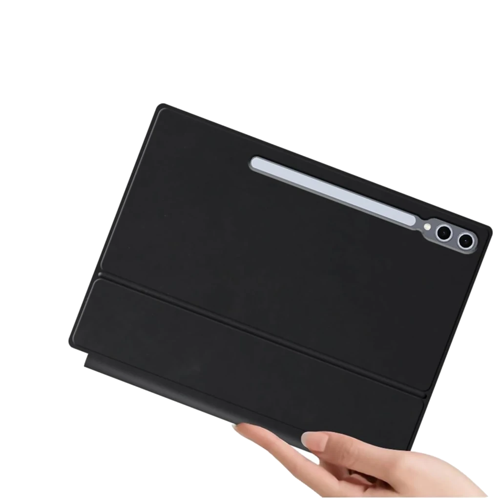 Étui avec clavier pour Samsung Galaxy Tab S10 Ultra, rétroéclairé, support pliable, emplacement stylet, protection complète, ventilation intégrée, - Ítem4