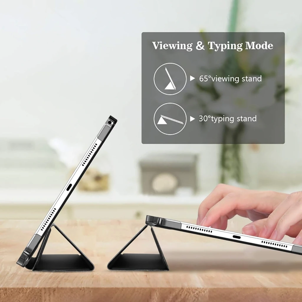 Coque intelligente noire pour Lenovo Tab M11 11 pouces, rabat pliable en support, découpe précise pour stylet, protection fine et élégante FHD LCD visible - Ítem2