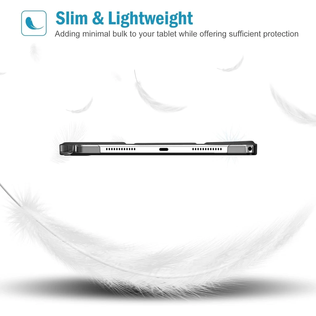 Coque intelligente noire pour Lenovo Tab M11 11 pouces, rabat pliable en support, découpe précise pour stylet, protection fine et élégante FHD LCD visible - Ítem4