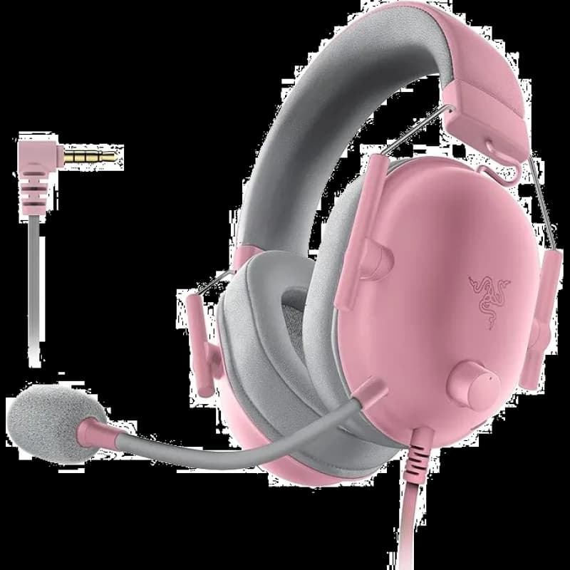 Razer Blackshark V2 X Rosa– Auriculares Gaming con cable