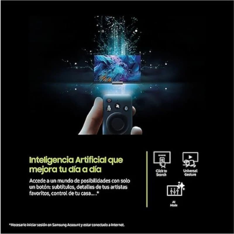 Adaptável Samsung Q7F QE50Q7FAAU