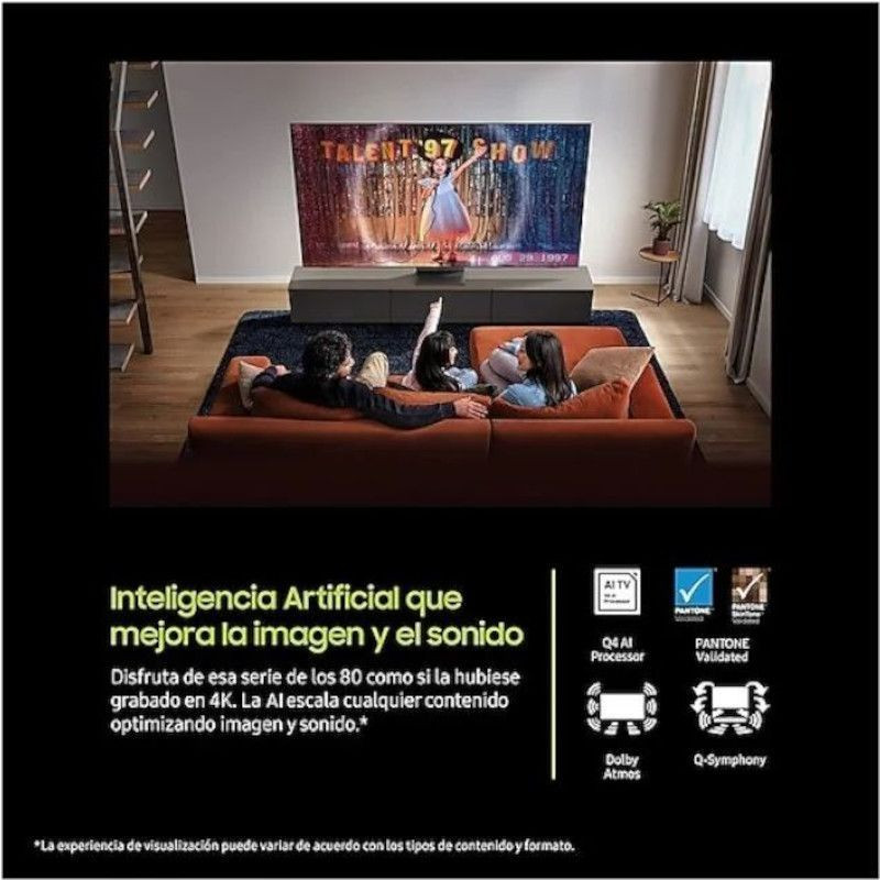 Samsung Q7F QE65Q7FAAU 65 4K Ultra HD Smart TV Wifi Negro - Ítem4