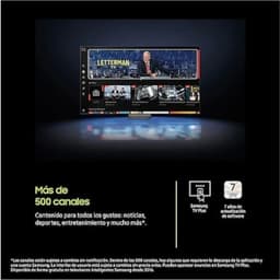 Canais de Samsung Q7F QE75Q7FAAU