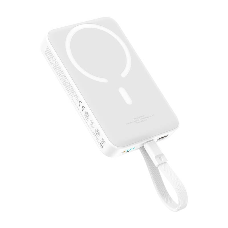 Powerbank Mini Magnético Baseus 10000mAh 30W - Branco - Item1