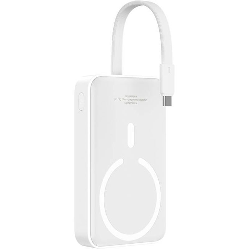 Powerbank Mini Magnético Baseus 10000mAh 30W - Branco - Item2