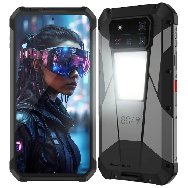 Unihertz 8849 Tank 4 Pro Cinema Projector 5G 16GB/512GB Preto Rugged - Classe B Refurbished - Item