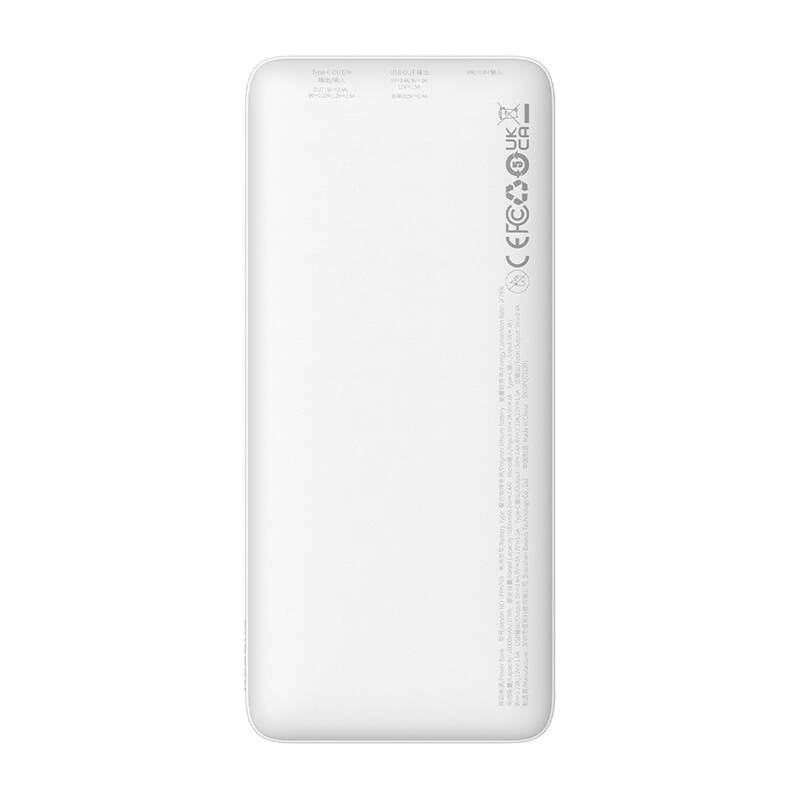 Baseus Airpow 10000mAh 20W Blanco - Powerbank - Ítem1