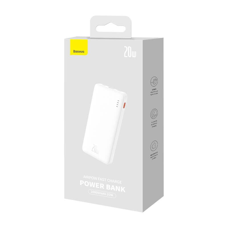 Baseus Airpow 10000mAh 20W Blanco - Powerbank - Ítem6