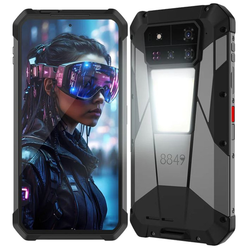 Unihertz 8849 Tank 4 Pro Cinema Projector 5G 18Go/1To Noir Rugged - Ítem