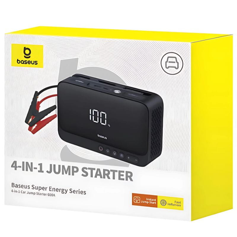 Baseus Super Energy 600A PowerBank - Arrancador de Veículo - Item2