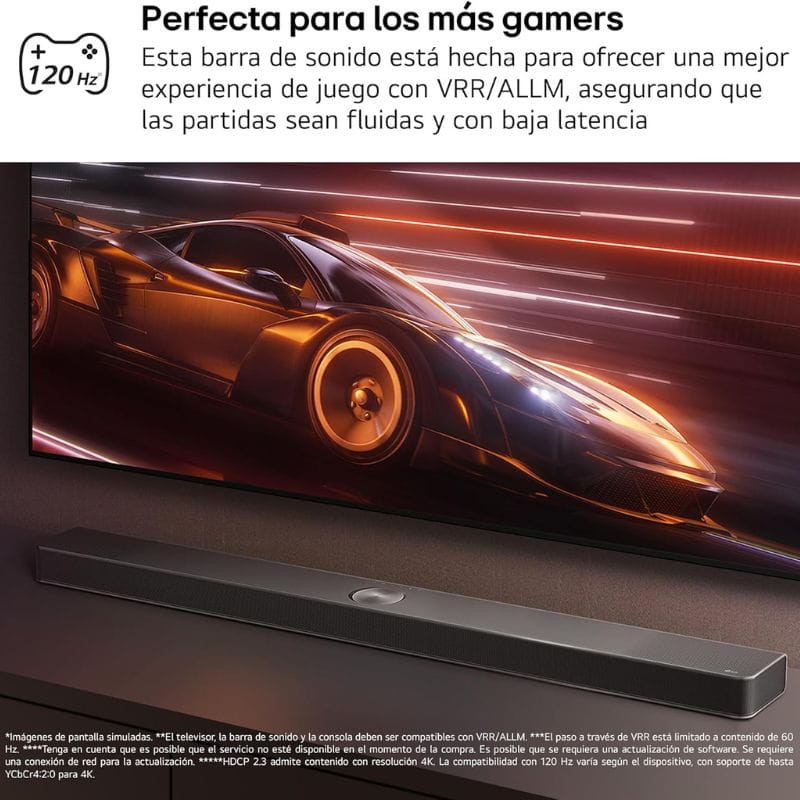 LG S95TR 9.1.5 810 W Negro - Barra de sonido - Ítem1
