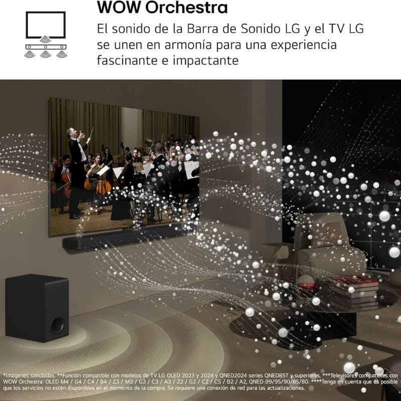 LG S95TR 9.1.5 810 W Negro - Barra de sonido - Ítem7