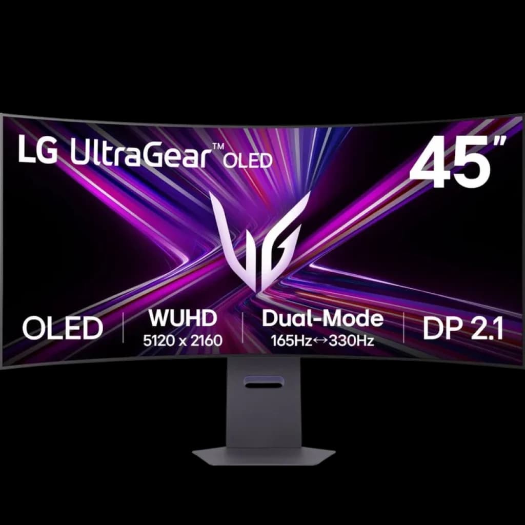 LG UltraGear 45GX950A-B 44,5 pouces OLED UltraWide Dual UltraHD 5K2K 165 Hz 0,03 ms FreeSync Premium Pro incurvé - Écran PC