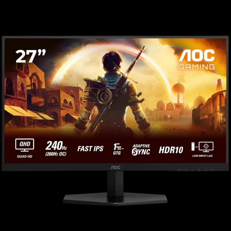 AOC Q27G42ZE 27" HD Fast IPS 260 Hz Adaptative Sync - Moniteur PC