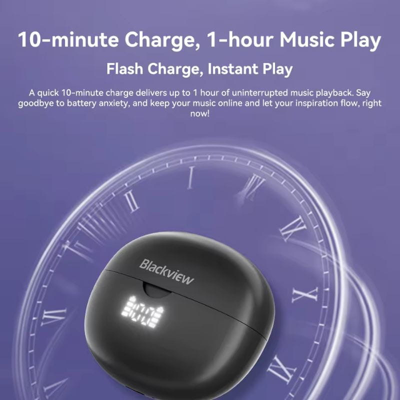 Blackview Airbuds 13 Noir - Écouteurs Bluetooth - Ítem3