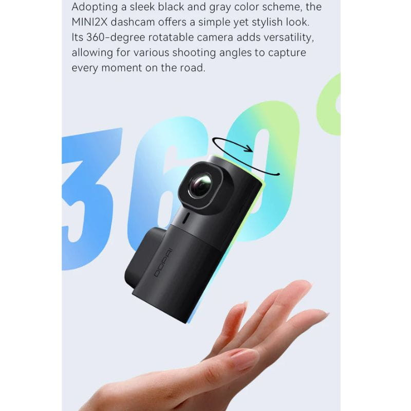 DDPAI MINI2X 2K Dash Cam - Câmara para carro - Item5
