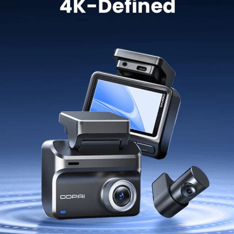 DDPAI Z50 Pro 4K Dual Dash Cam - Caméra pour voiture, 4K