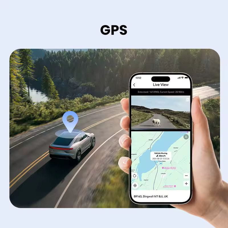 DDPAI Z50 Pro 4G Dual 4K Dash Cam - Cámara para Coche - Ítem1