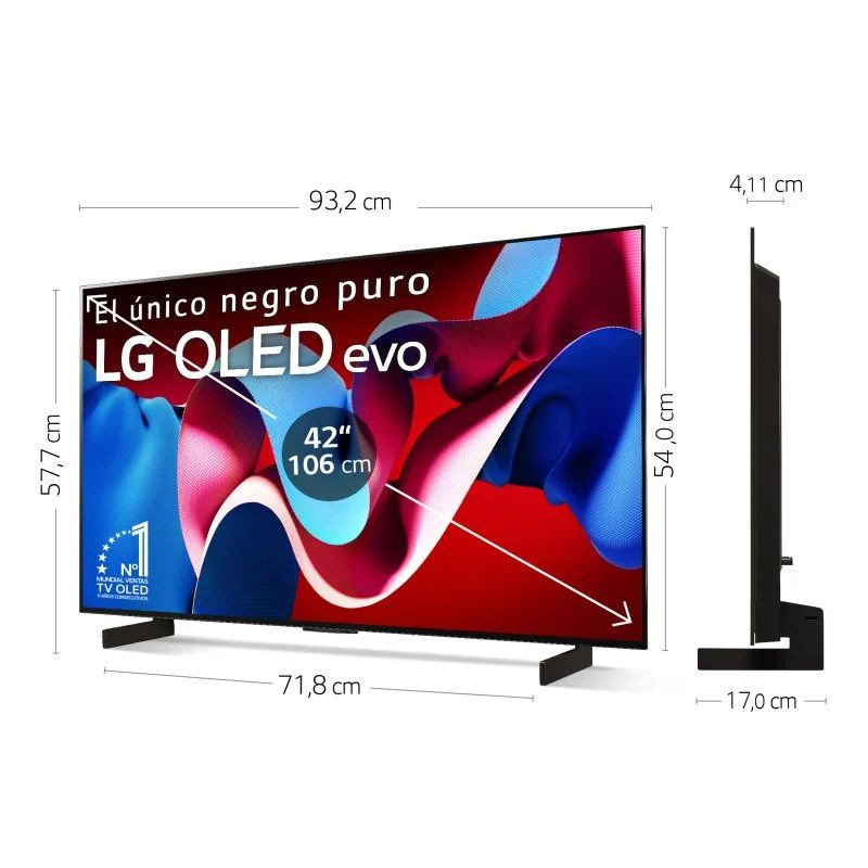 LG OLED42C45LA 42 4K Ultra HD OLED Smart TV Wifi - Ítem10