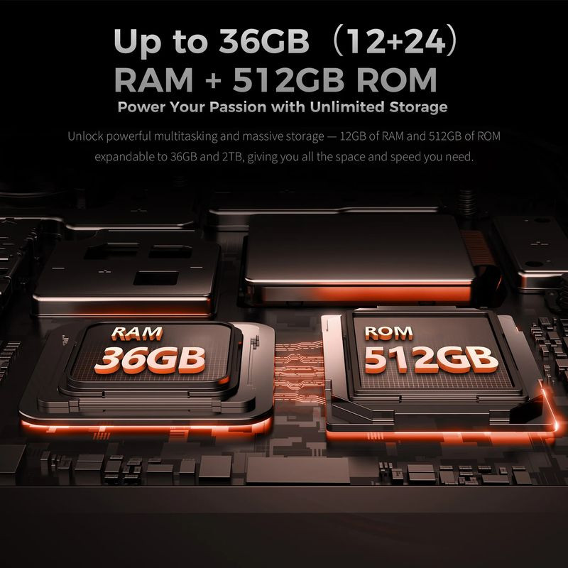 Oukitel WP56 5G 12GB/512GB Rojo Rugged - Ítem3