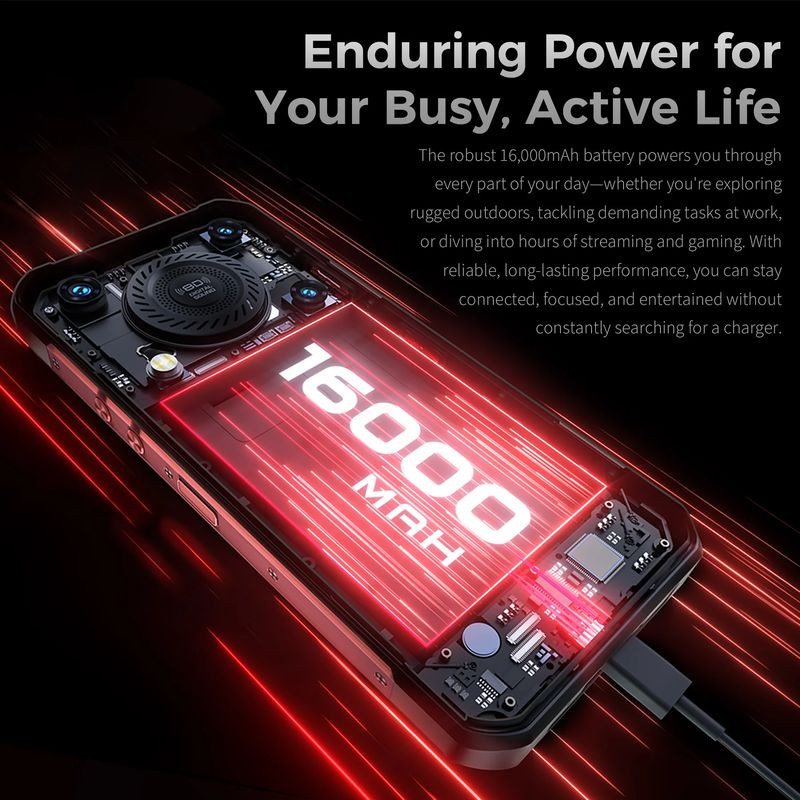 Oukitel WP56 5G 12GB/512GB Rojo Rugged - Ítem6