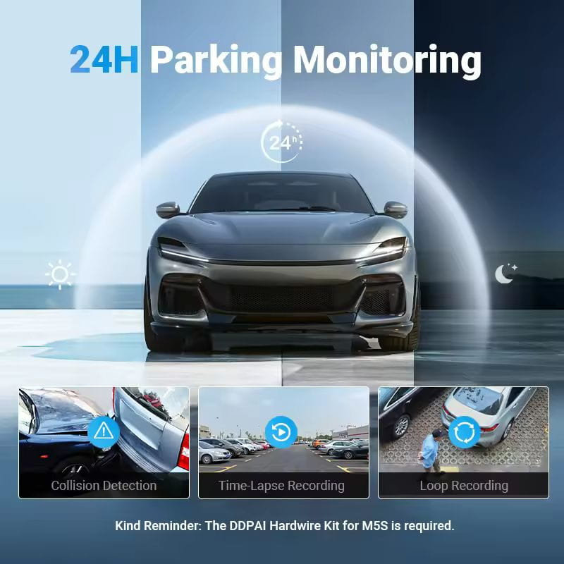DDPAI M5S Smart Car Stereo Dash Cam - Item2