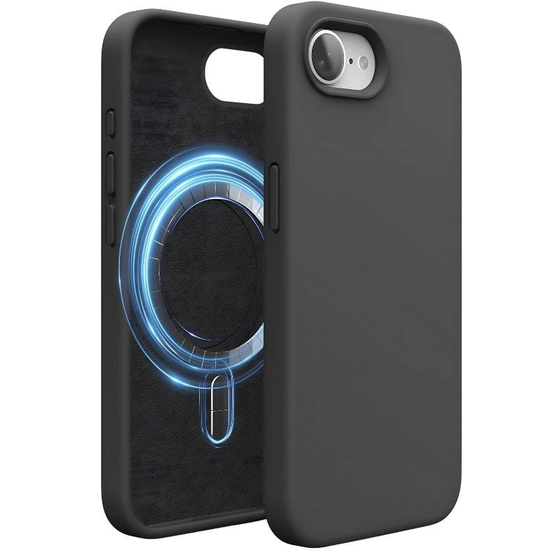 Funda suave negra para iPhone 16e compatible con Magsafe - Ítem