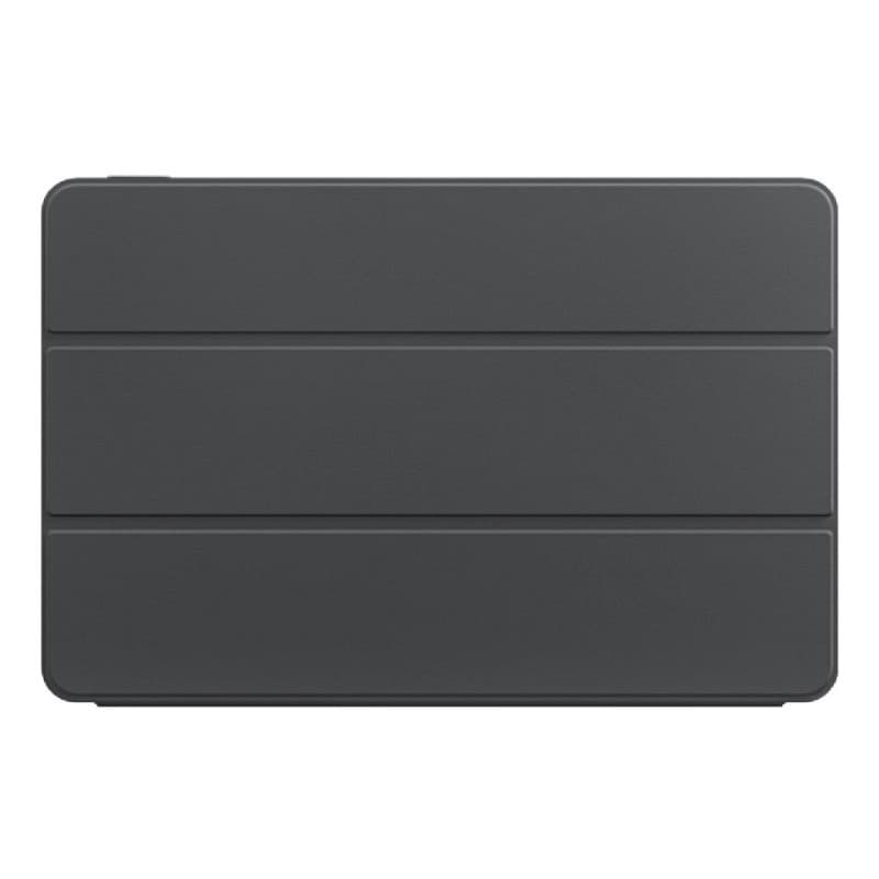Coque pour Xiaomi Redmi Pad 2 gris foncé, design fin à trois volets, protège l écran et l arrière, finition mate élégante, compatible support pliable