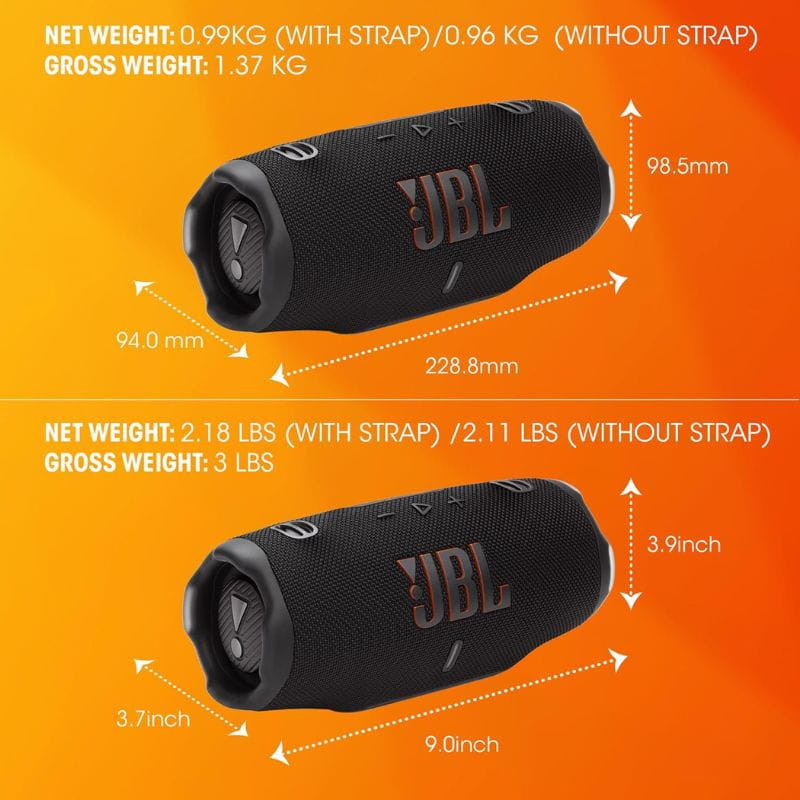JBL Charge 6 Bleu - Ítem4