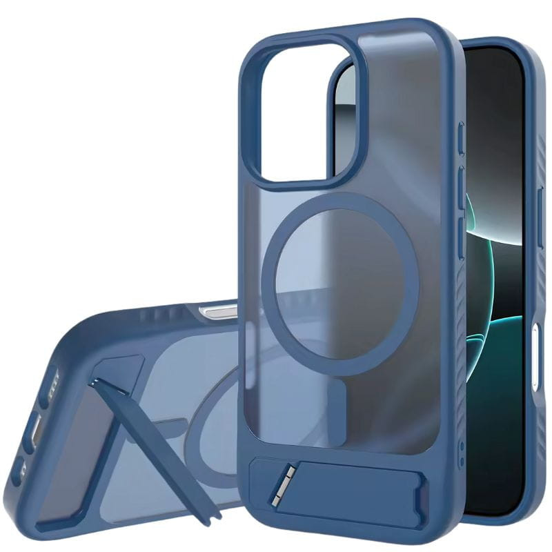 Nillkin Funda Magnética con Soporte iPhone 16 Pro - Azul - Ítem