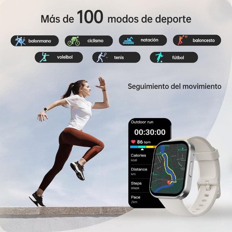 Oukitel BT103 Rosa Dourado - modos desportivos