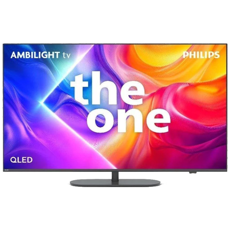 Philips 65PUS9010/12: TV QLED 65 pulgadas 4K Ultra HD con Ambilight, bisel fino y base ovalada, pantalla brillante con colores vivos y alto contraste - Ítem