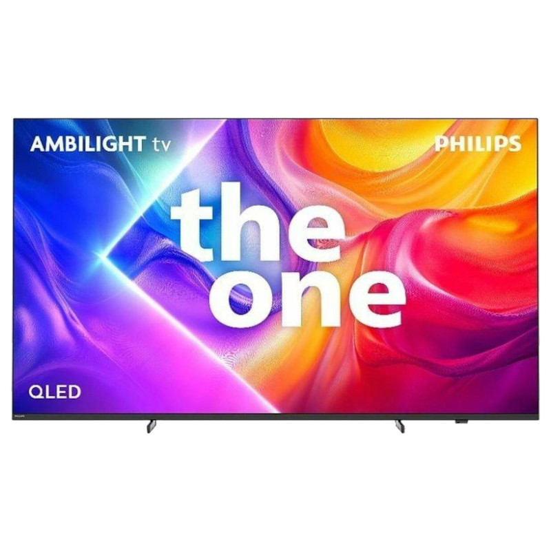 Philips The One 75PUS9010 TV 75 pouces 4K UHD QLED avec Ambilight, écran bord à bord, couleurs vives et contraste profond pour contenu HDR - Ítem