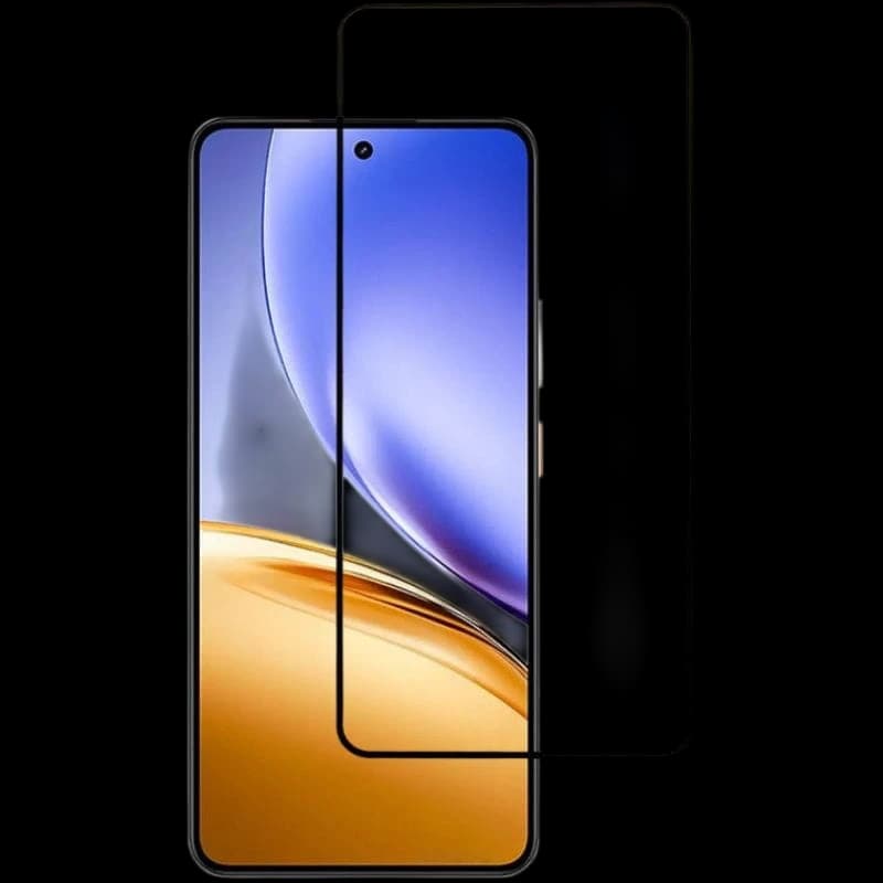 Protetor de vidro temperado Full Screen 3D Realme 14T