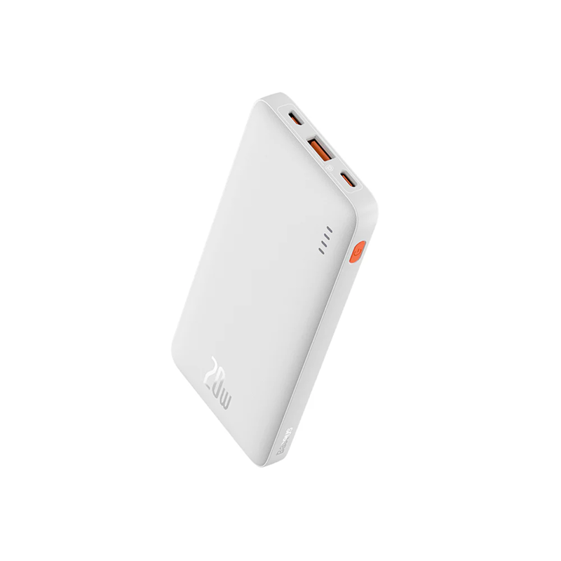 Power Bank Slim Baseus Airpow 10.000mAh 20W - Branco - Item1