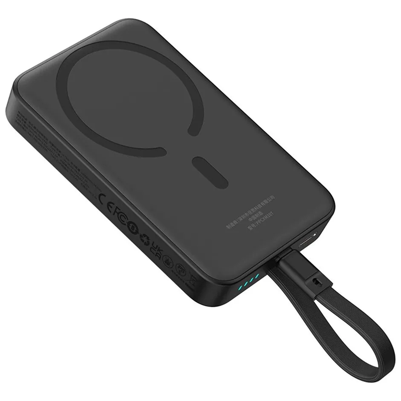 Mini Power Bank magnético USB-C Baseus - Negro - Ítem