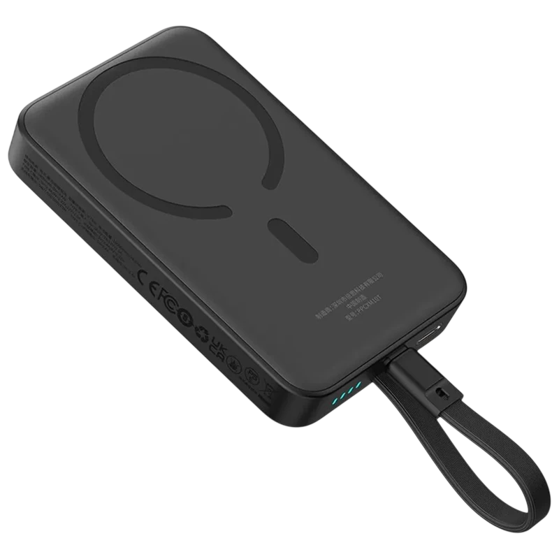 Mini Power Bank magnético USB-C Baseus - Negro - Ítem