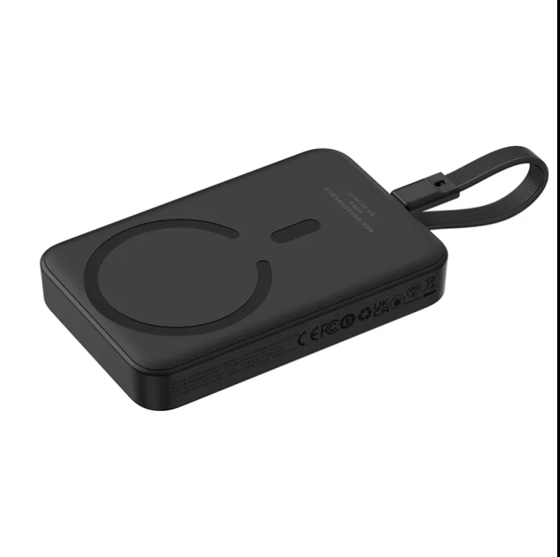Mini Power Bank magnético USB-C Baseus - Negro - Ítem1