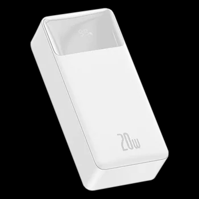 Power Bank con 2 Puertos USB-A + 1 USB-C Baseus- Blanco - Ítem