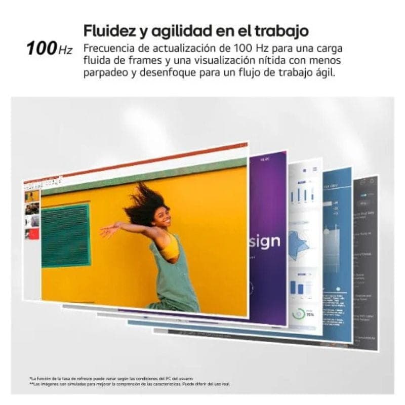 LG 27U631A-B 27 Quad HD IPS 100 Hz Preto, alta frequência de atualização